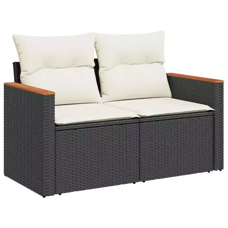 vidaXL Salon de jardin avec coussins, disponible en plusieurs coloris