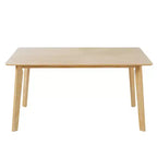 Ensemble de salle à manger rustique 6 pièces avec table en bois, 4 chaises et banc pour 6 personnes