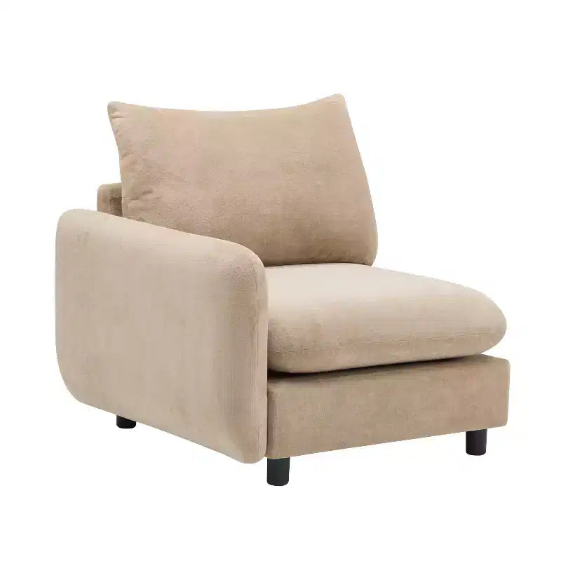 Christopher Knight Home Acker, ensemble de 3 canapés modulaires modernes rembourrés