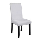 Ensemble table et chaises de salle à manger 5 pièces avec table de 109 cm, pour salle à manger, cuisine et salon