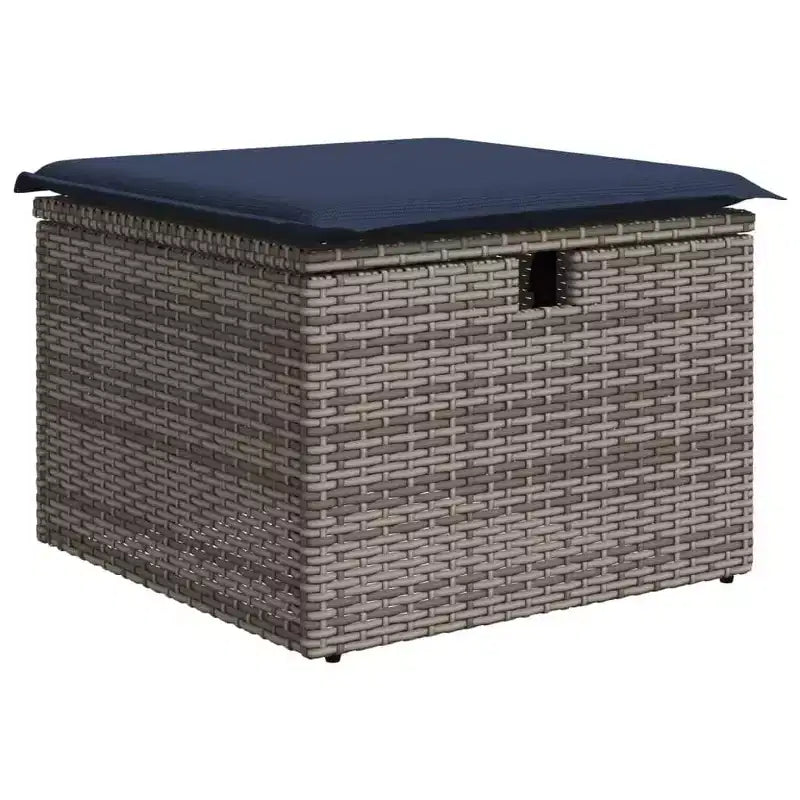 vidaXL Salon de jardin avec coussins 6 pcs Résine tressée marron