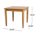 Christopher Knight Home Sakura Ensemble moderne 3 pièces avec bain de soleil en acacia et table à lattes avec accoudoirs en osier