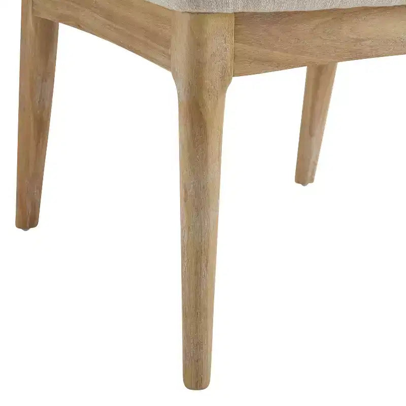 Ensemble de salle à manger extensible 7 pièces Elowen Christopher Knight Home en bois d'hévéa de style fermier avec chaises rembourrées en tissu rotin