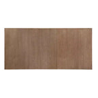 Ensemble de salle à manger extensible 7 pièces Elowen Christopher Knight Home en bois d'hévéa de style fermier avec chaises rembourrées en tissu rotin