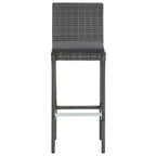 vidaXL Table de Bar de Jardin : Coussins :