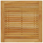 vidaXL Ensemble de salle à manger Bois d'acacia massif Poids standard