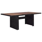vidaXL Salon de jardin en acier thermolaqué Grande taille Durable