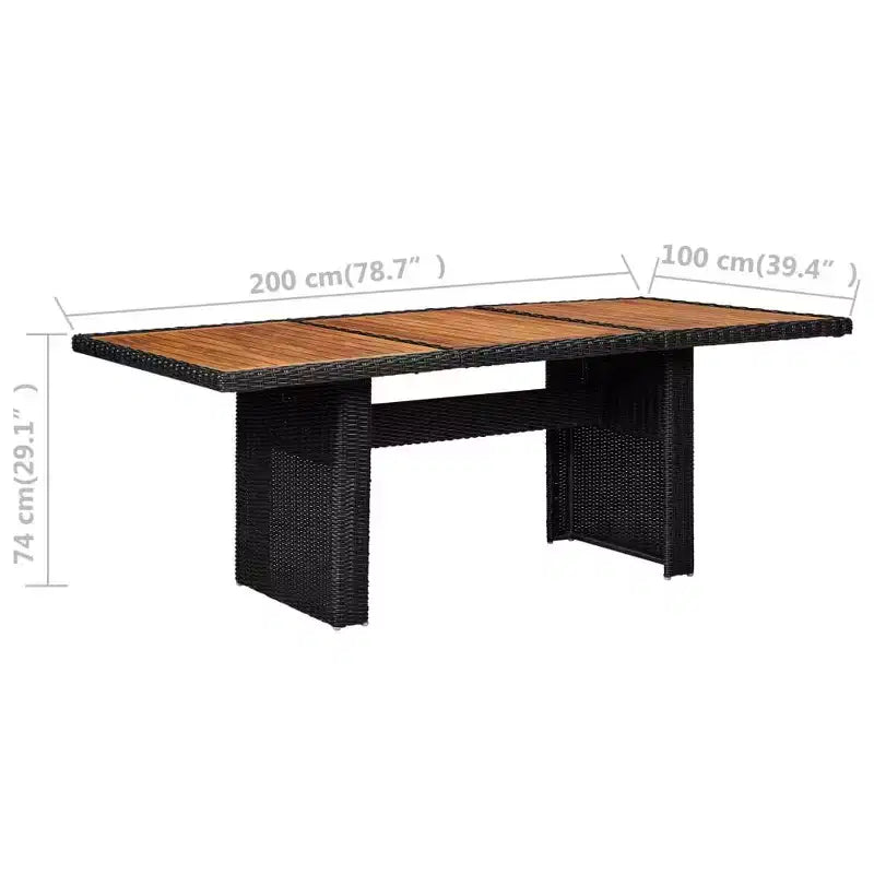 vidaXL Salon de jardin en acier thermolaqué Grande taille Durable