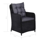 vidaXL Salon de jardin en acier thermolaqué Grande taille Durable