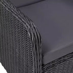 vidaXL Salon de jardin en acier thermolaqué Grande taille Durable