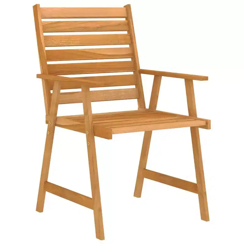 vidaXL Salon de jardin marron riche en bois d'acacia massif Moyen