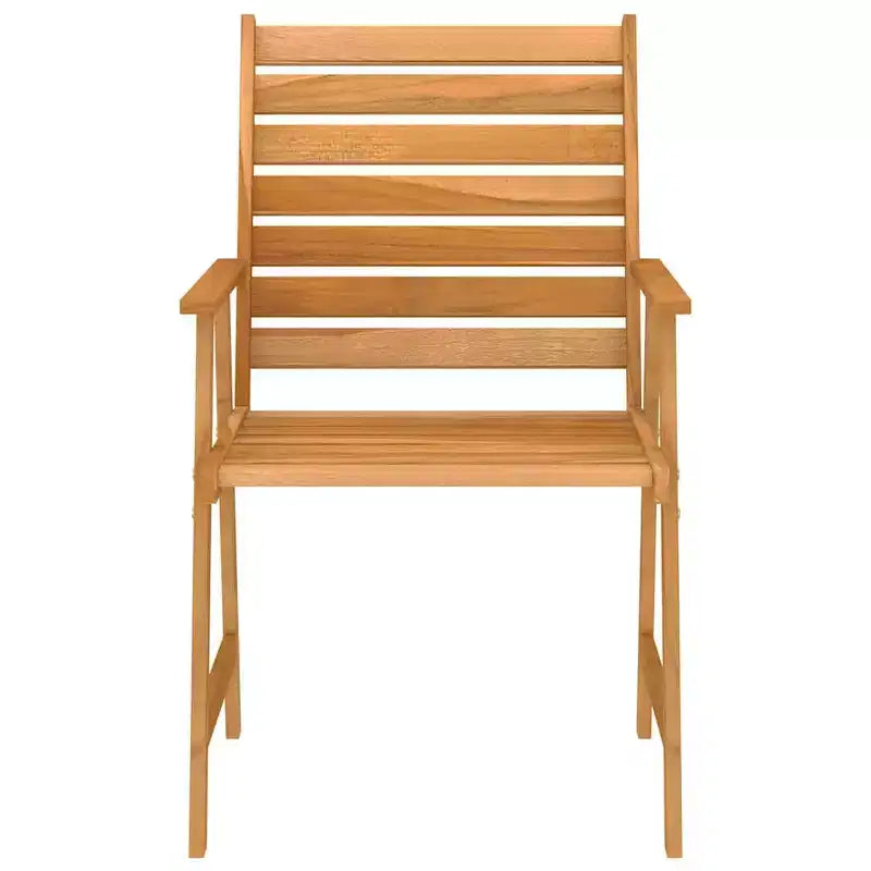 vidaXL Salon de jardin marron riche en bois d'acacia massif Moyen