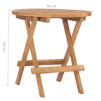 vidaXL Ensemble de salle à manger d'extérieur Teck naturel Bois dur de teck poncé lisse Compact