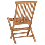 vidaXL Ensemble de salle à manger d'extérieur Teck naturel Bois dur de teck poncé lisse Compact