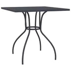 vidaXL Ensemble de jardin 3 pièces en acier empilable