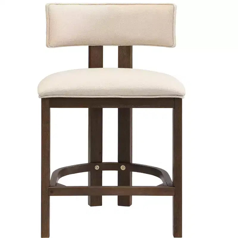 Christopher Knight Home Quini Ensemble de salle à manger moderne 5 pièces en bois avec piédestal et pieds en bois d'hévéa