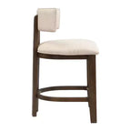 Christopher Knight Home Quini Ensemble de salle à manger moderne 5 pièces en bois avec piédestal et pieds en bois d'hévéa