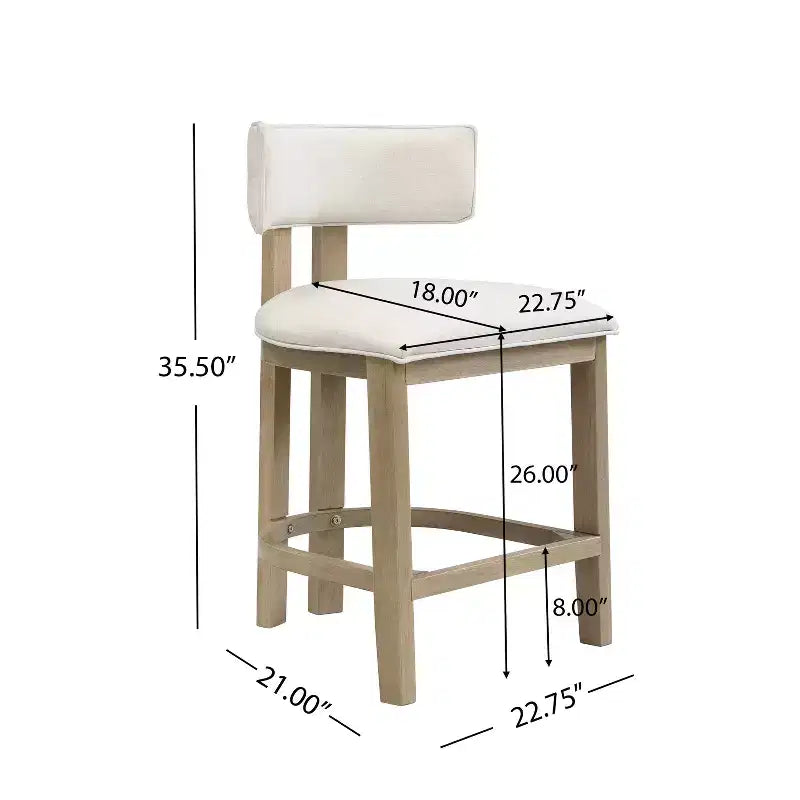 Christopher Knight Home Quini Ensemble de salle à manger moderne 5 pièces en bois avec piédestal et pieds en bois d'hévéa