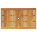 vidaXL Ensemble de salle à manger de jardin 5 pcs Bois d'acacia massif marron