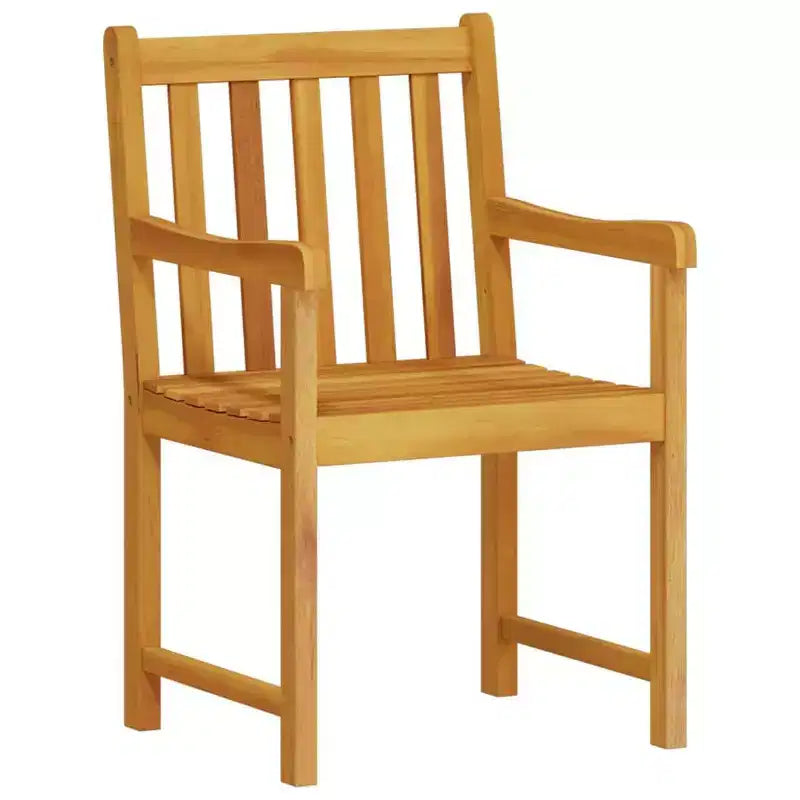 vidaXL Ensemble de salle à manger de jardin 5 pcs Bois d'acacia massif marron