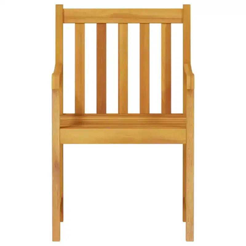vidaXL Ensemble de salle à manger de jardin 5 pcs Bois d'acacia massif marron