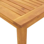 vidaXL Salon de jardin en bois massif d'acacia 4 places