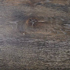 Angelo:Ensemble de salle à manger traditionnel 5 pièces Ariana gris : chaises rembourrées, bois d'hévéa, table à piédestal