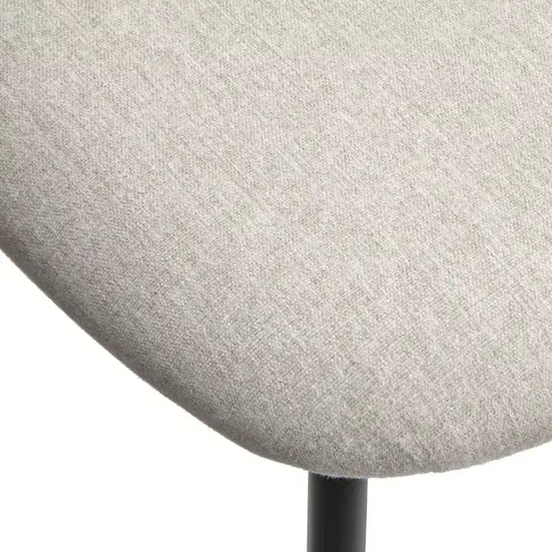 Ensemble de salle à manger rectangulaire Lifestorey Jari Mid-Century Modern 5 pièces chêne/noir