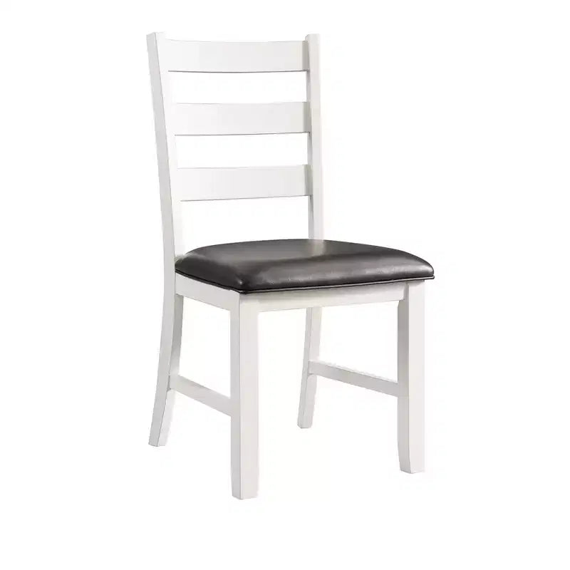 Ensemble de salle à manger 6 pièces marron Kona - Picket House Furnishings : Chaises rembourrées, Banc en bois, Table rectangulaire