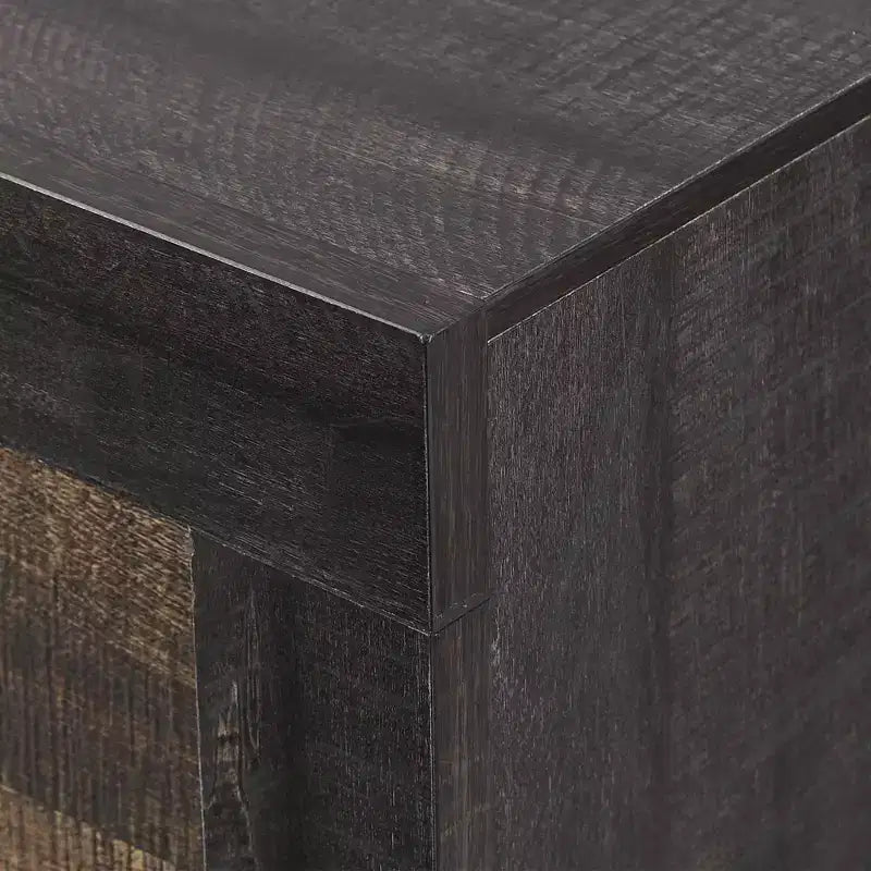 Chambre à coucher Queen Harrison Noyer - Picket House Furnishings : Inclut Table de nuit & Commode