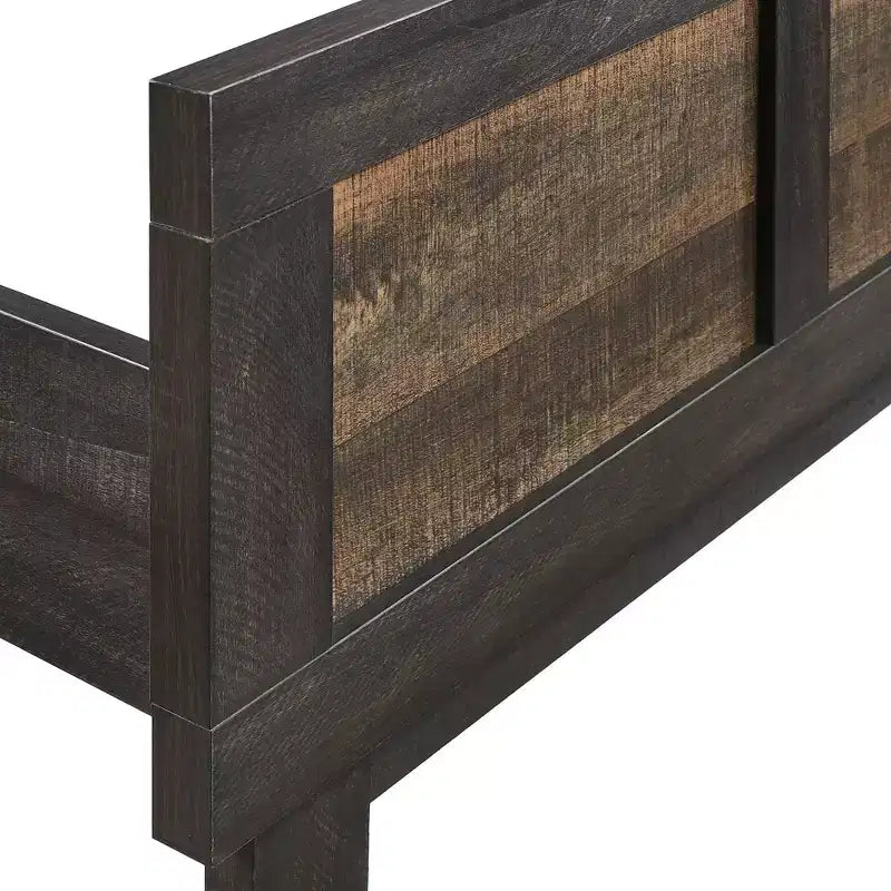 Chambre à coucher Queen Harrison Noyer - Picket House Furnishings : Inclut Table de nuit & Commode