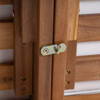 Canapé modulaire 2 places en bois d'acacia Oana - Christopher Knight Home