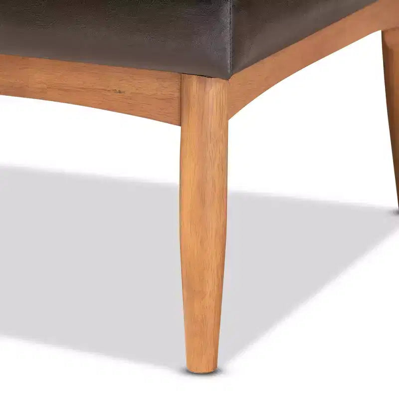 Lot de 2 banquettes d'angle Riordan Wood de Baxton Studio