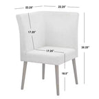 Chaise d'angle rembourrée Mid-century modern
