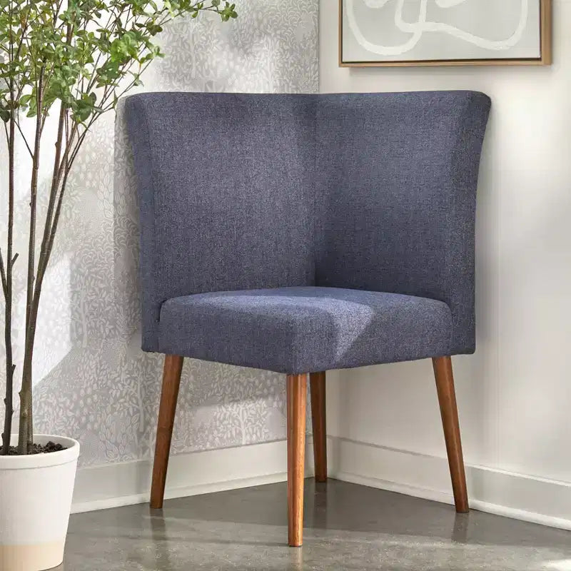 Buylateral Ripton Mid Century Modern Upholstered Corner Chair