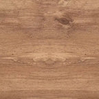 Console d'entrée de style ferme moderne à deux niveaux en bois avec coins en métal et croix de renfort