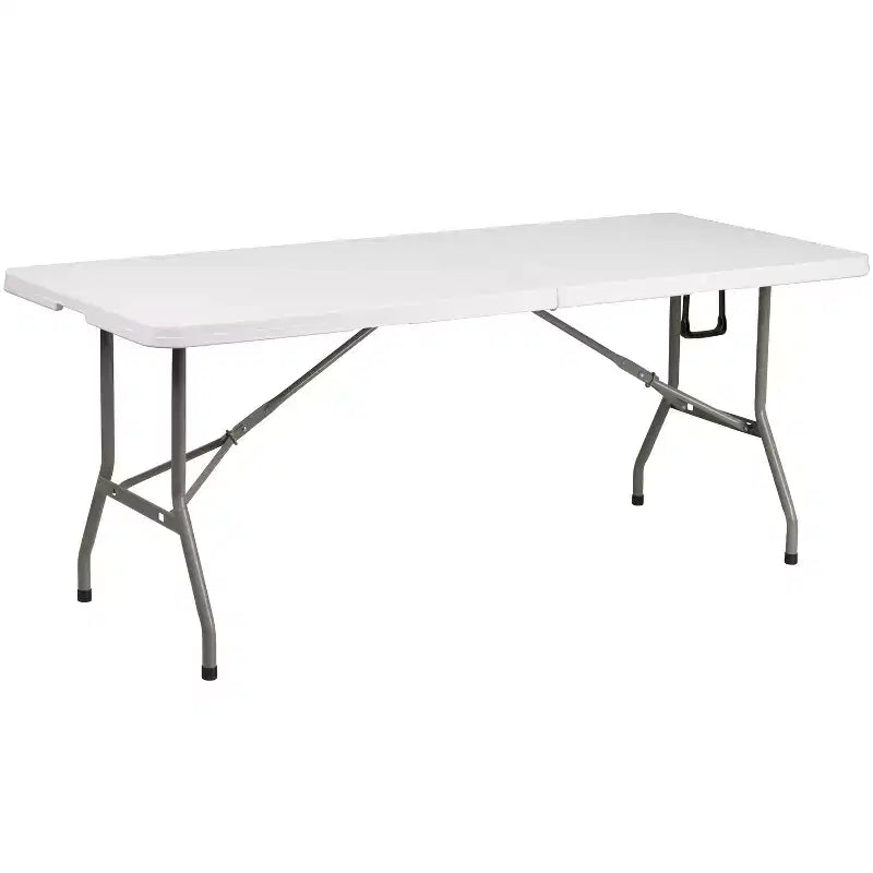 Ensemble de tentes de fête/de hayon Emma et Oliver pour événements extérieurs avec auvent pop-up et étui à roulettes et table pliante avec poignée de transport