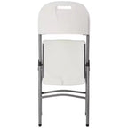 Lot de 4 chaises pliantes empilables Elama pour l'intérieur et l'extérieur