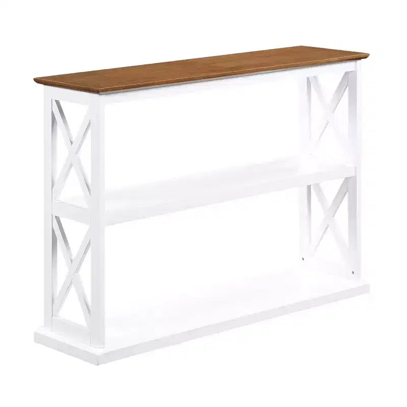Table console Coventry avec étagères
