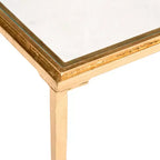 Table basse - FOX2580A - Or/Transparent