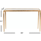 Table basse - FOX2580A - Or/Transparent