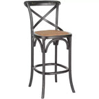 Tabouret de bar à dossier - AMH9502