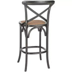 Tabouret de bar à dossier - AMH9502