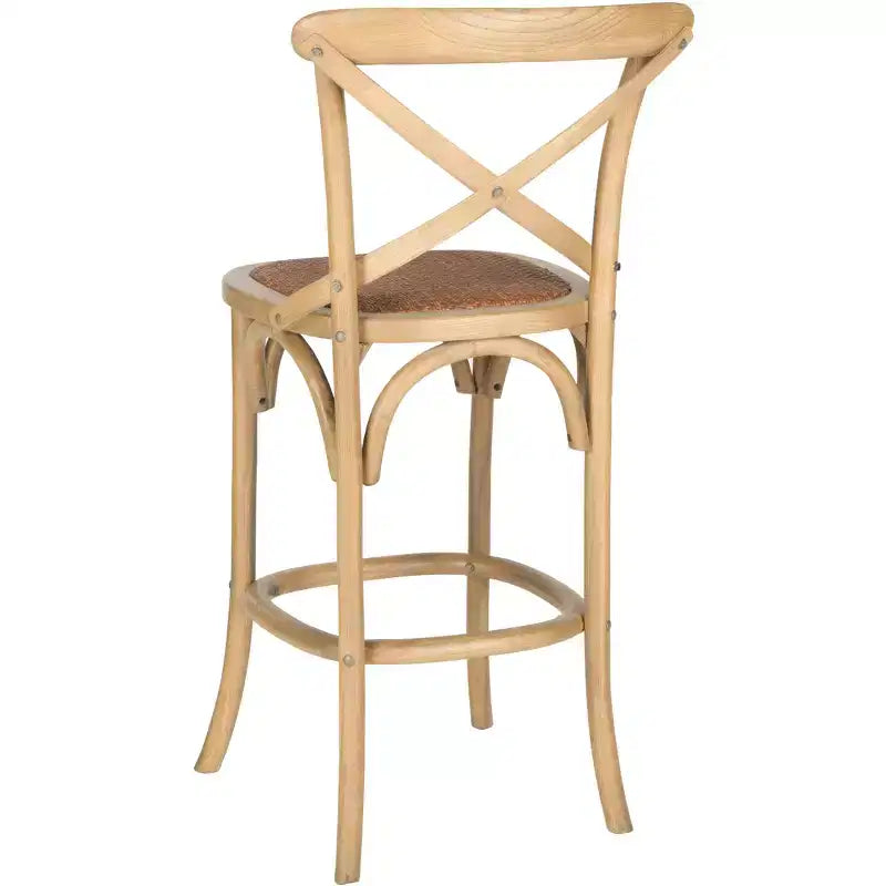 Tabouret de bar à dossier - AMH9502