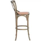 Tabouret de bar à dossier - AMH9502