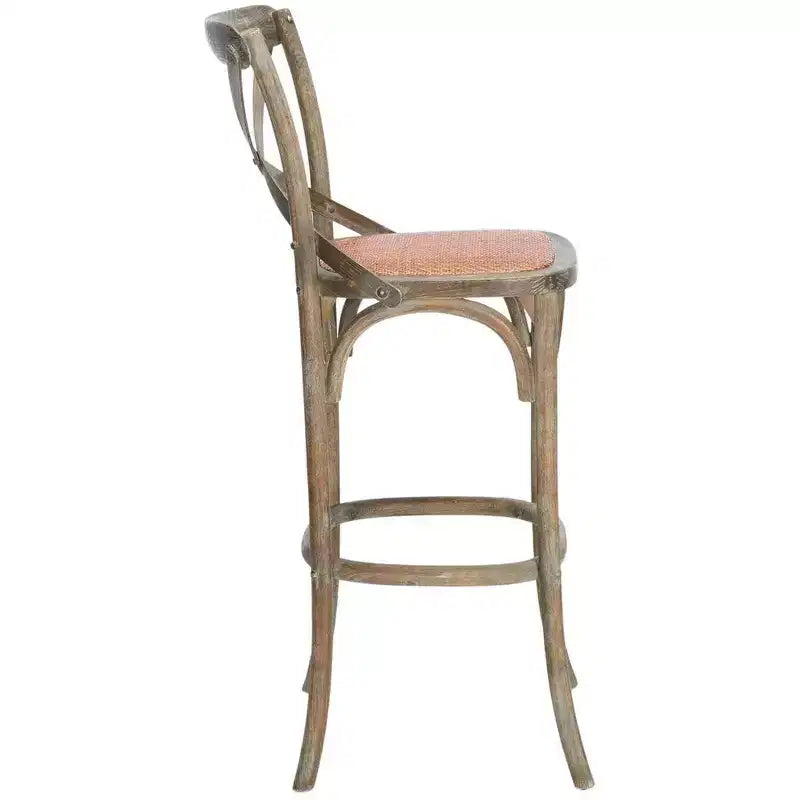 Tabouret de bar à dossier - AMH9502