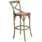 Tabouret de bar à dossier - AMH9502