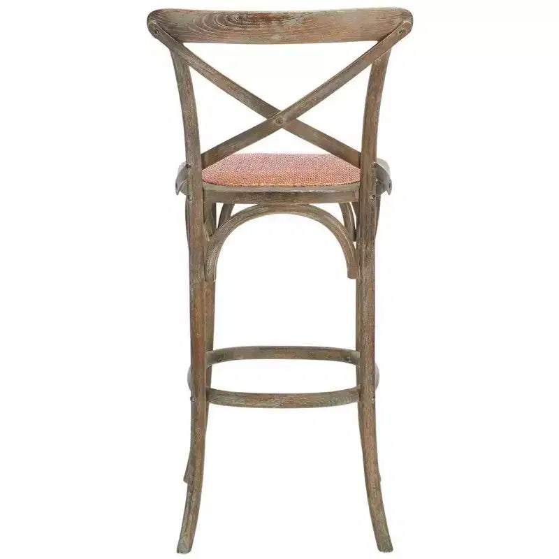 Tabouret de bar à dossier - AMH9502