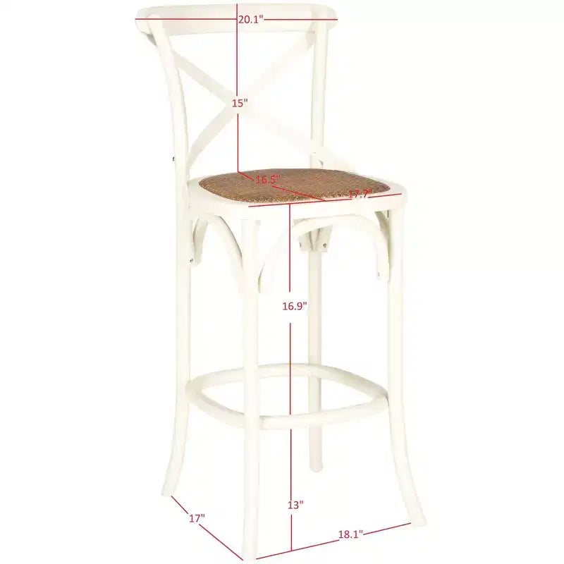 Tabouret de bar à dossier - AMH9502