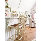Tabouret de bar à dossier - AMH9502